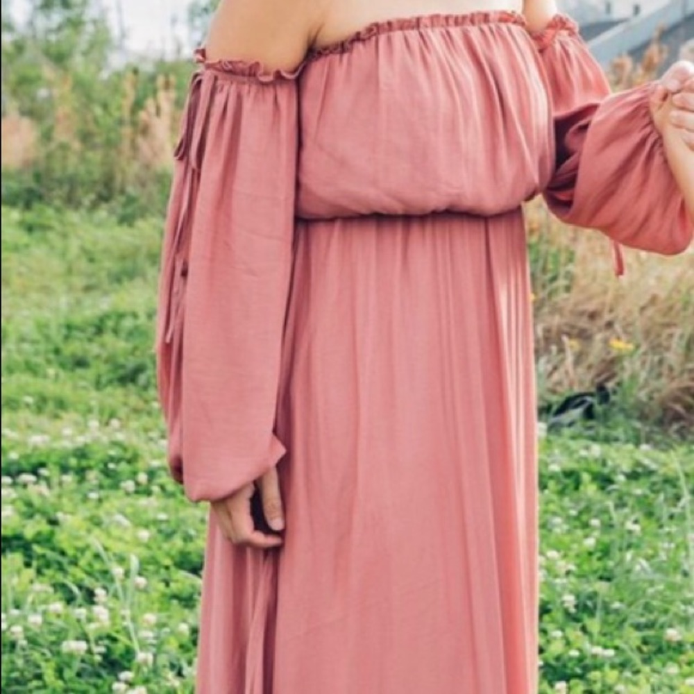 FOREVER 21 dress small mauve